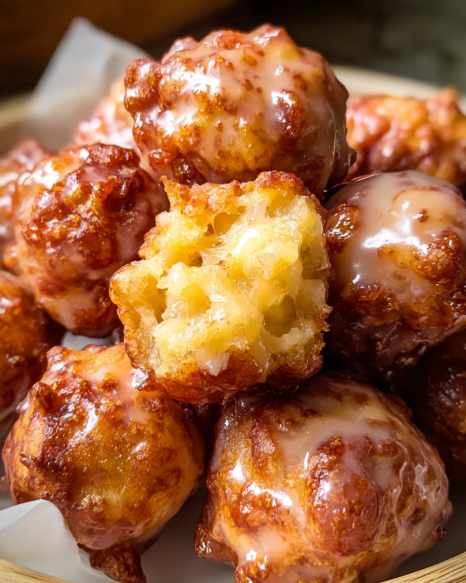 Apple Fritter Bites