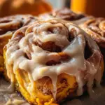 Brown Butter Pumpkin Cinnamon Rolls