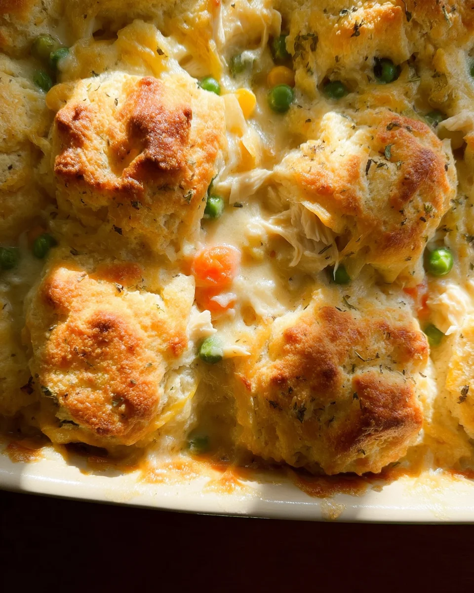 Cheddar Bay Biscuit Chicken Pot Pie: The Perfect Comfort Dish
