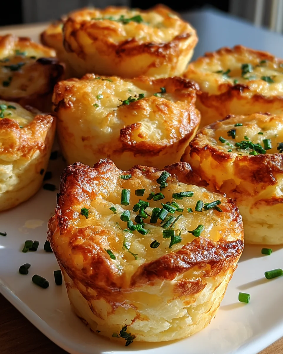 Cheesy Mashed Potato Puffs 16 Cheesy