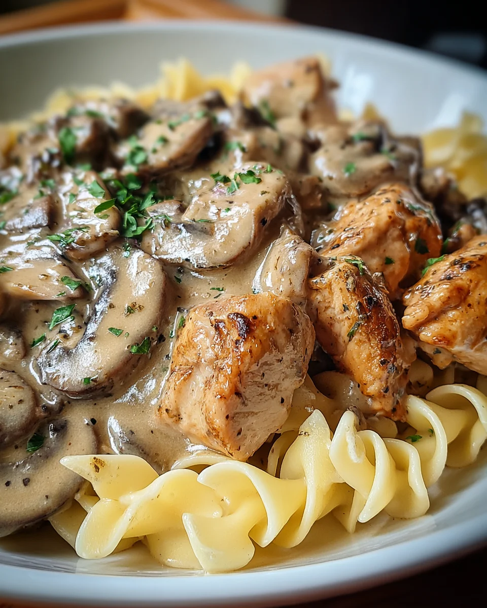 Chicken Stroganoff