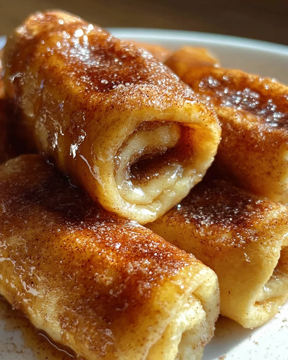 Cinnamon Roll French Toast Roll-ups