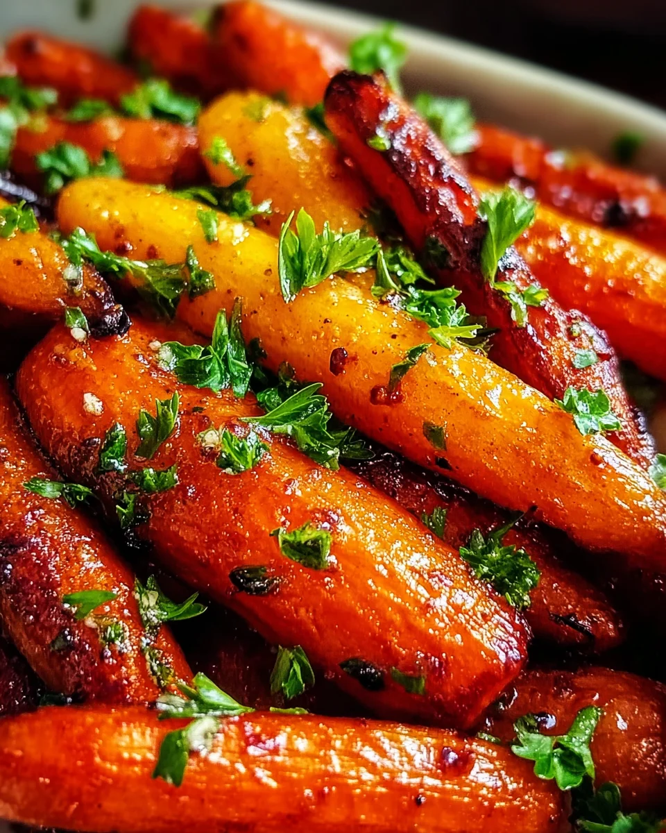 Glazed Roasted Carrots