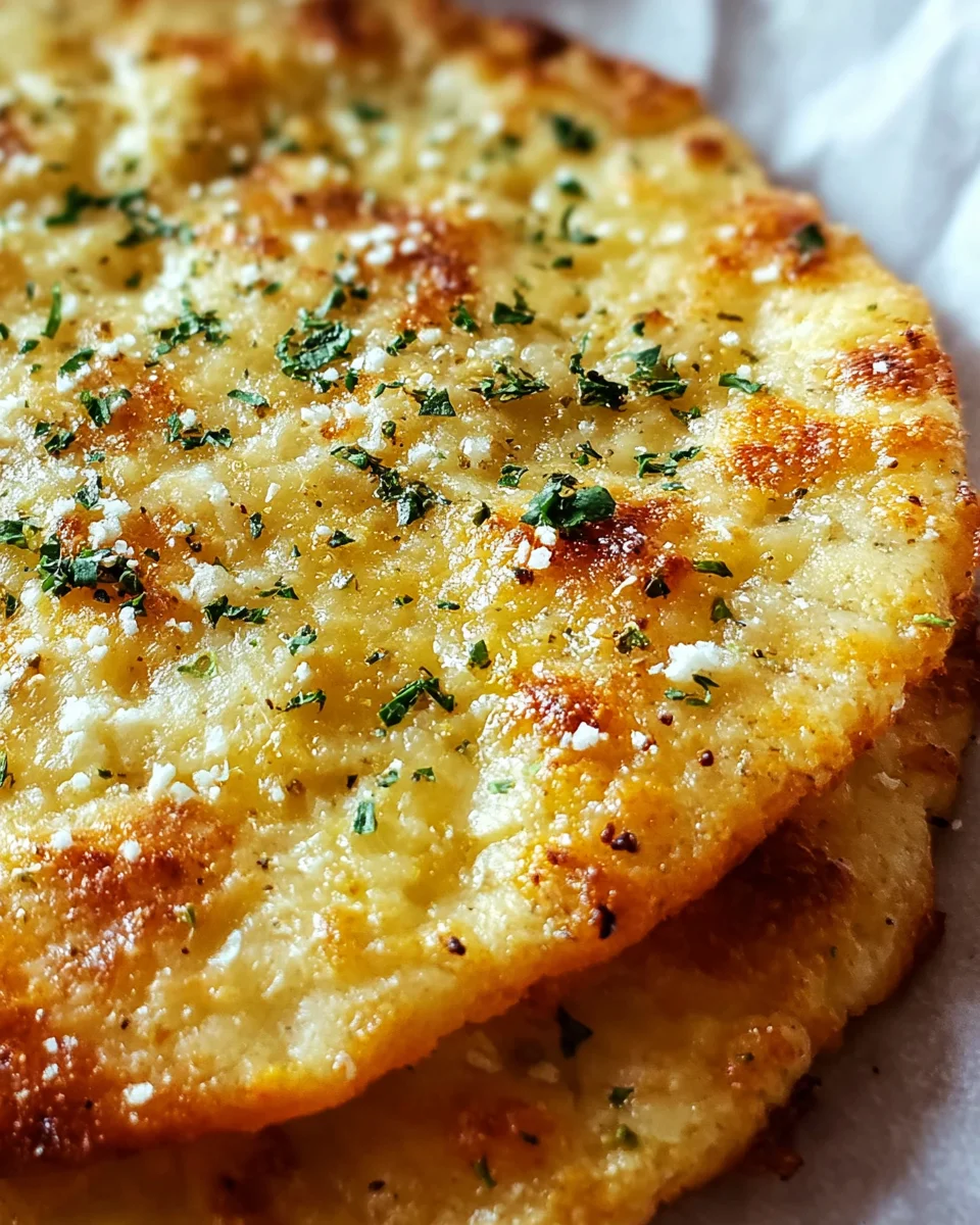 Keto Garlic Flatbread