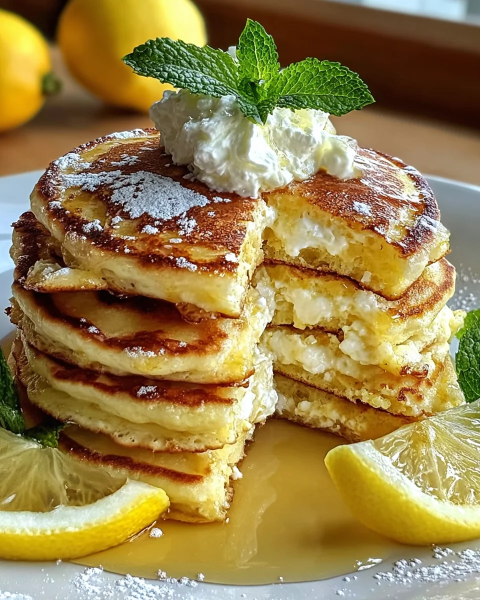 Lemon Ricotta Pancakes