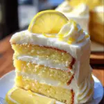 Lemon Velvet Cake With Lemon Cream Cheese Frosting