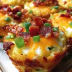 Loaded Bacon And Egg Hash Brown Muffins