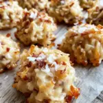 No-bake Coconut Praline Cookies
