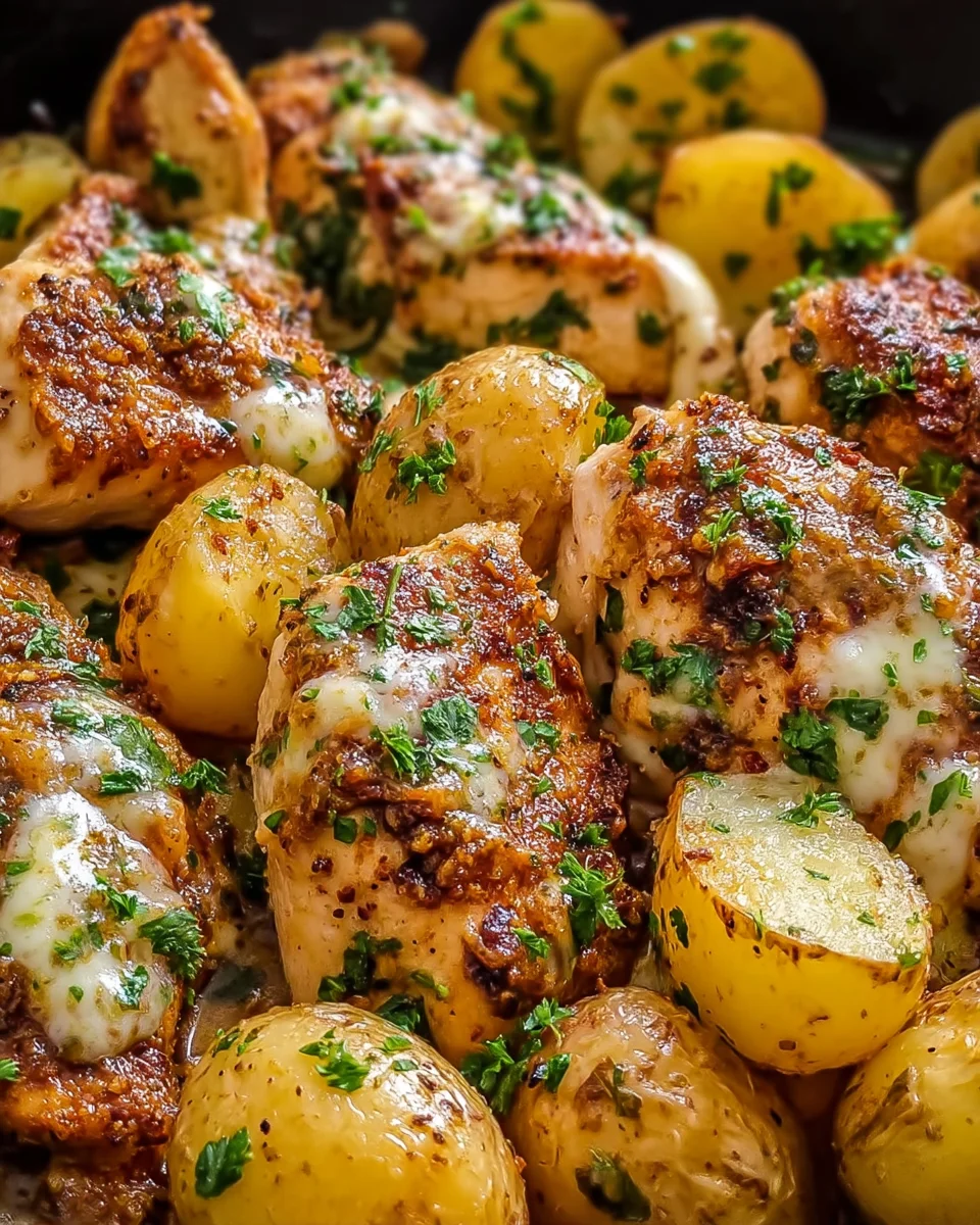One-pan Garlic Parmesan Chicken