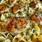 One Pan Chicken Noodles