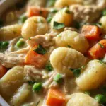 One Pot Gnocchi Chicken Pot Pie