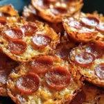 Pepperoni Cheese Crisps 14 Pepperoni Cheese Crisps