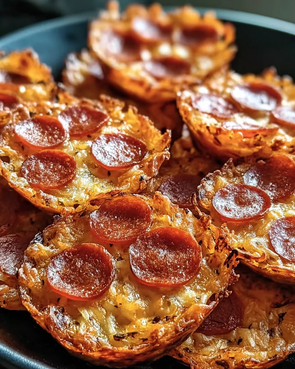 Pepperoni Cheese Crisps