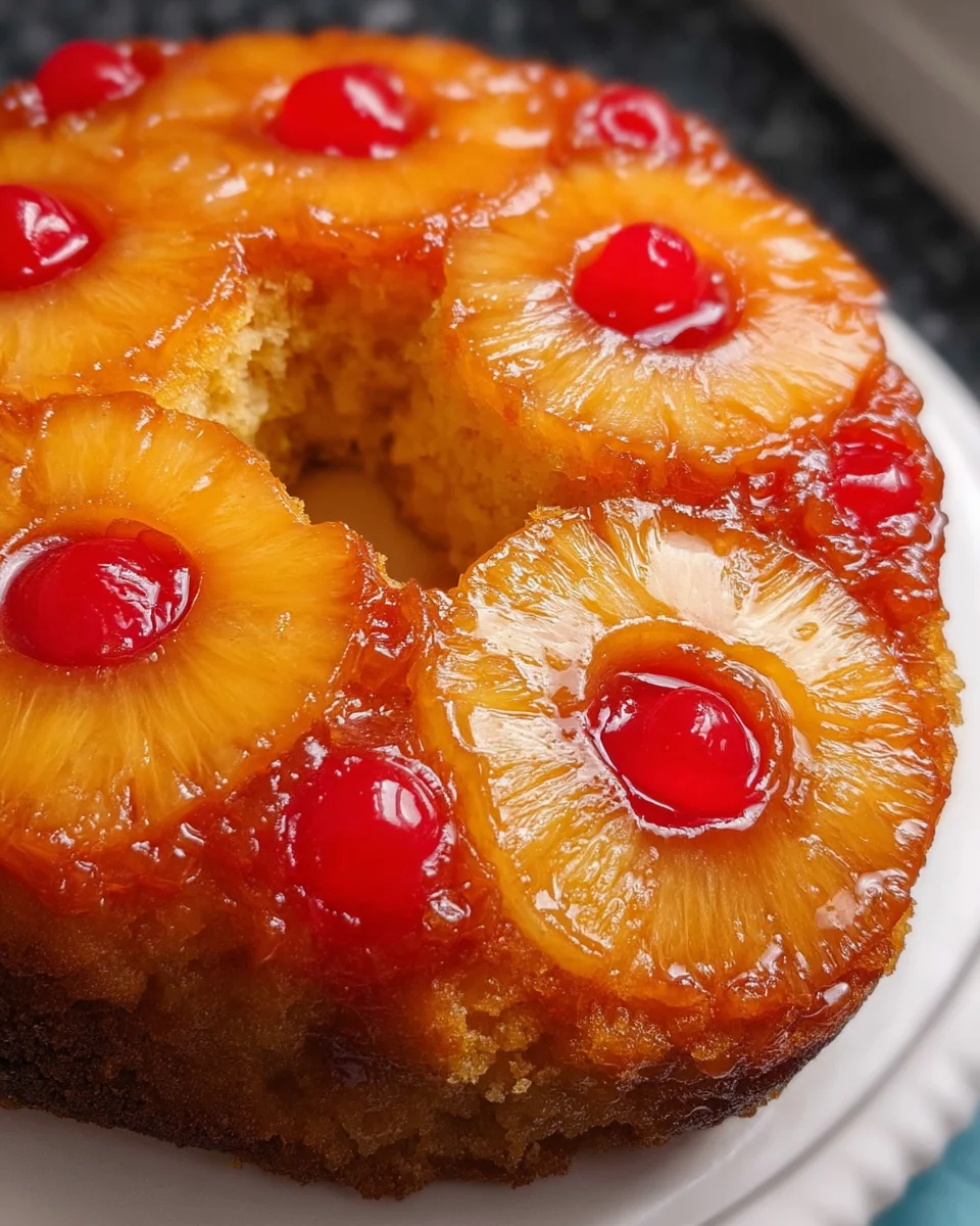 Pineapple Upside-down Cake