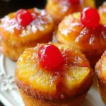 Pineapple Upside Down Cupcakes