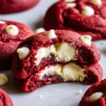 Red Velvet Cheesecake Stuffed Cookies