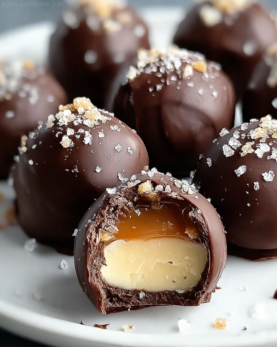 Salted Caramel Truffles