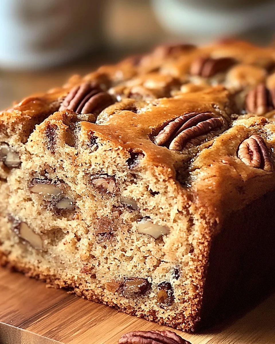 Sweet Alabama Pecan Bread