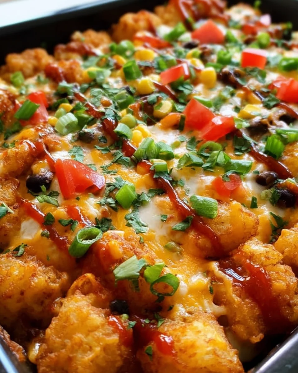 Taco Tater Tot Casserole 18 Taco