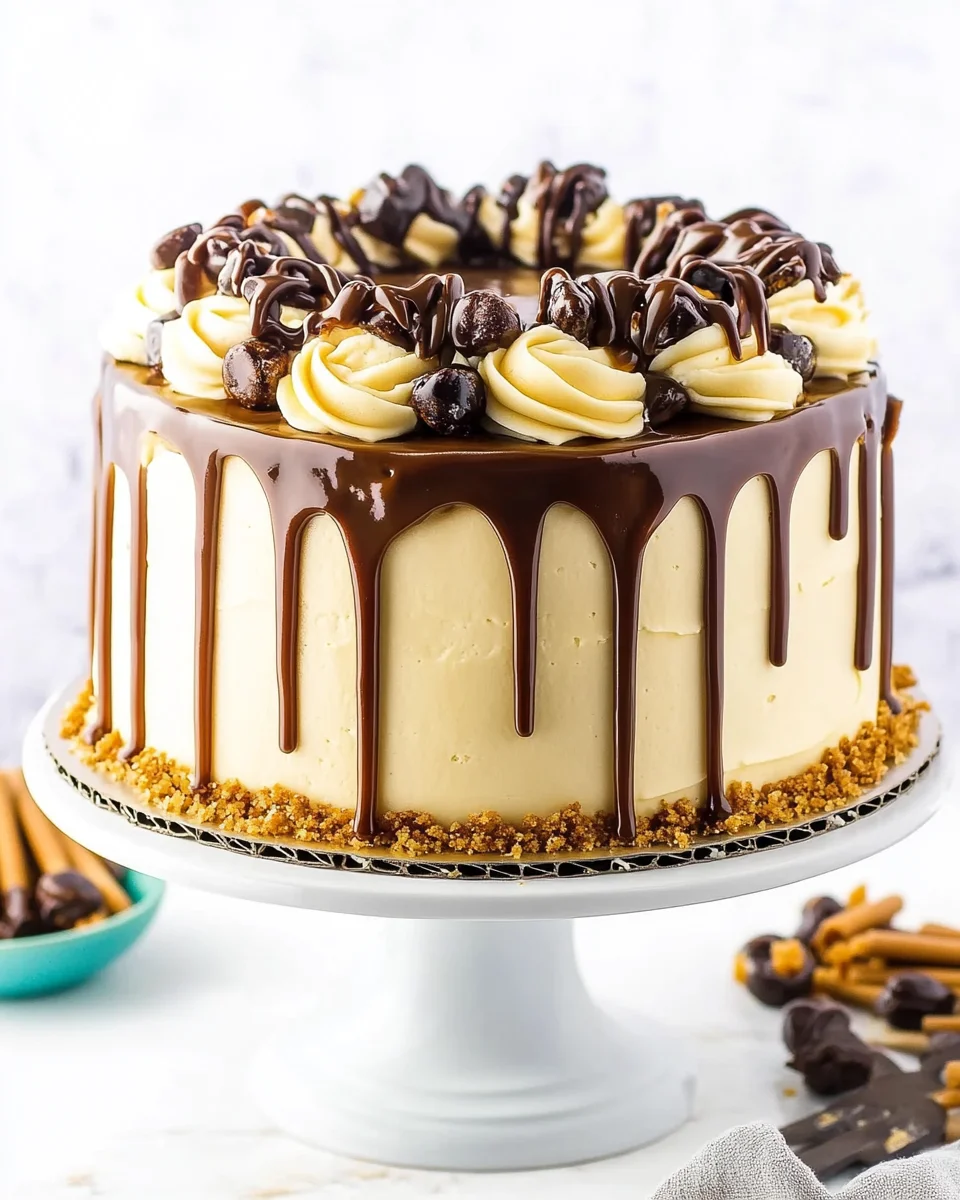 Turtle Caramel Cake