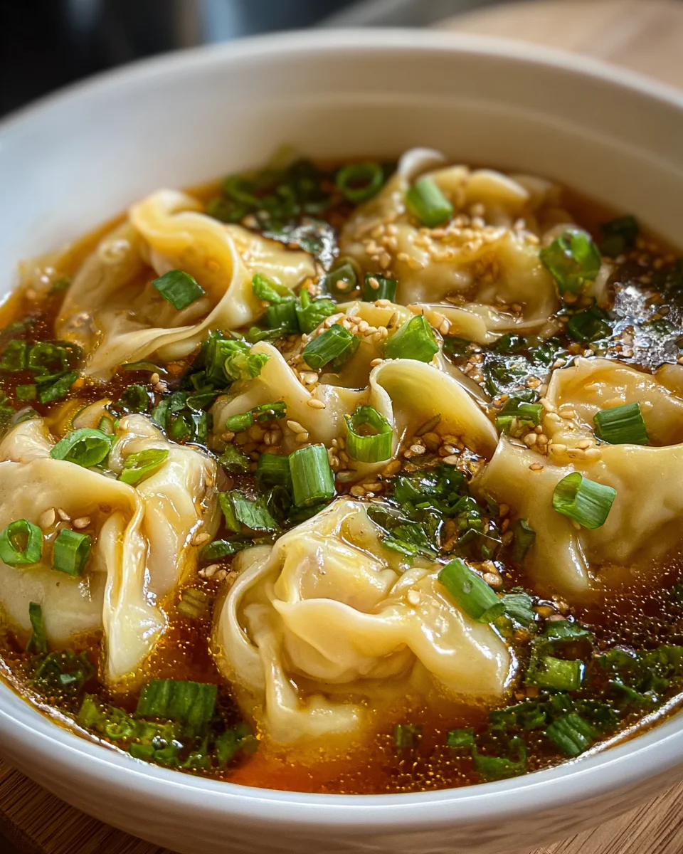 Wonton Soup Recipe