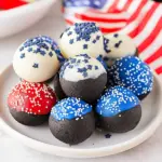 4th Of July Oreo Balls 18 4th Of July Oreo Balls