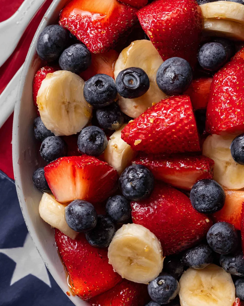 4th of July Fruit Salad