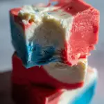 4th of July Tie Dyed Fudge 20 4th of July Tie Dyed Fudge