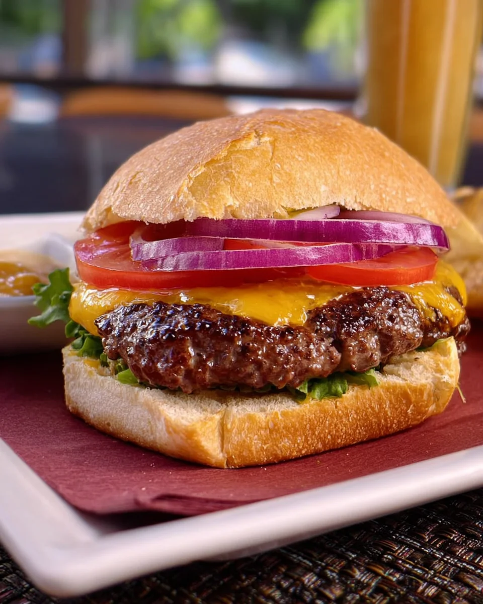 All American Cheese Burger