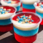 American Flag Jello Shots 16 American Flag Jello Shots