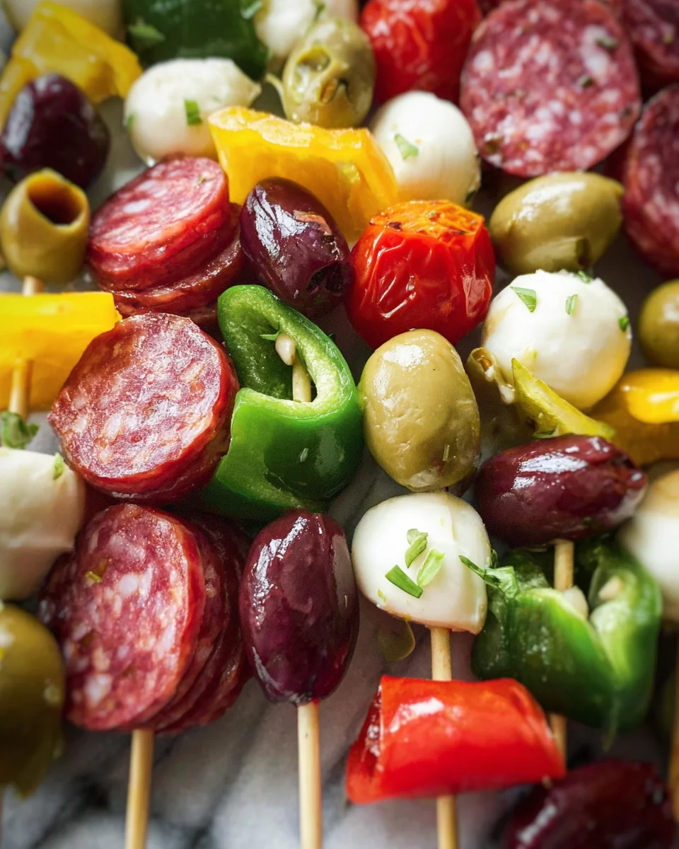 Antipasto Skewers