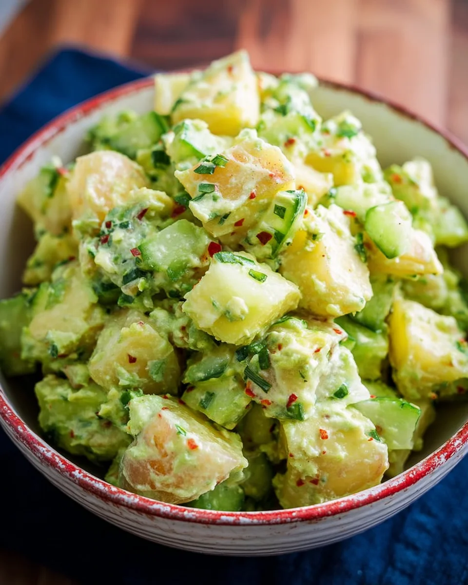 Avocado Potato Salad 14 Avocado