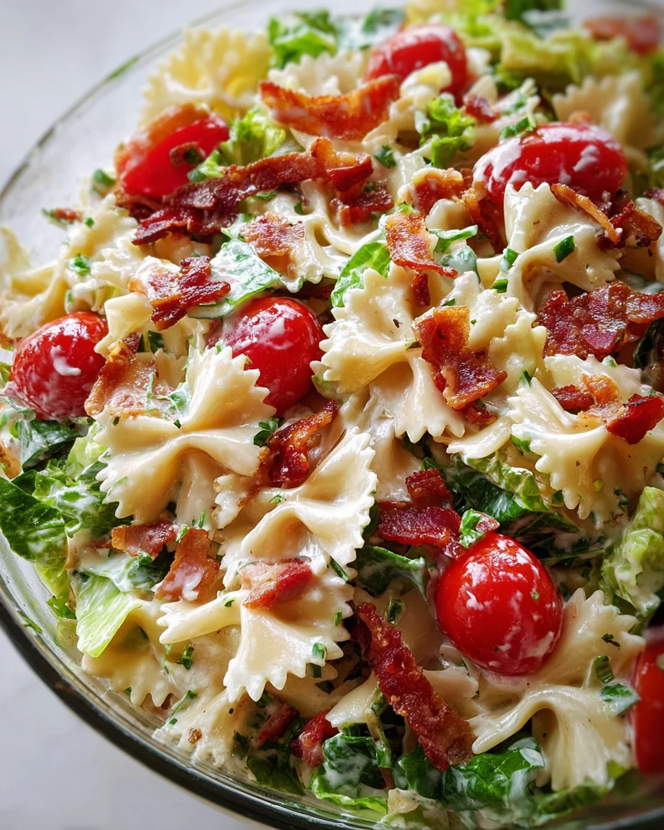 BLT Pasta Salad 17 BLT