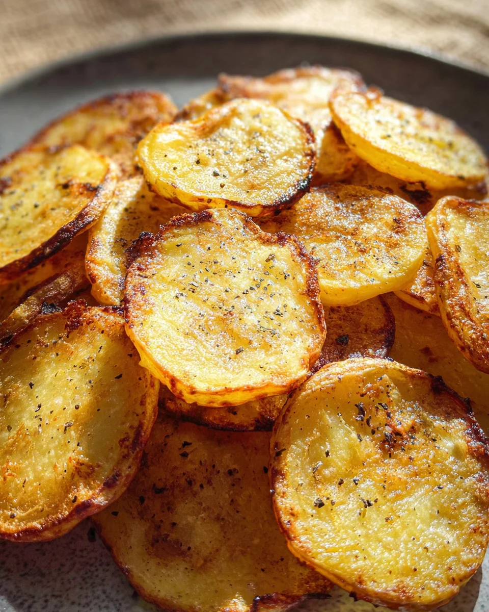 Baked Potato Slices