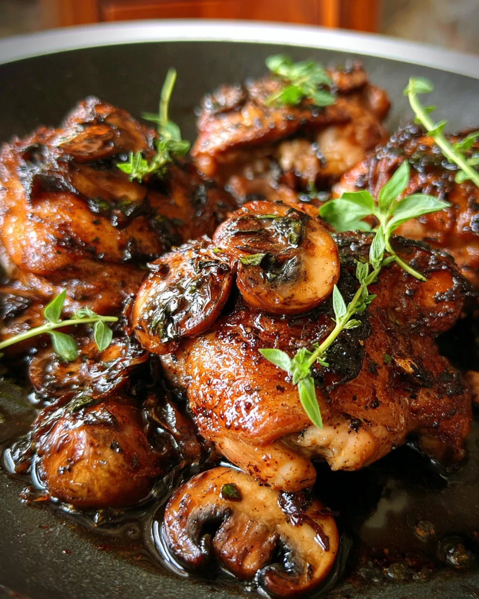 Balsamic Chicken Thighs