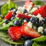 Berry, Feta and Spinach Salad 13 Berry, Feta and Spinach Salad