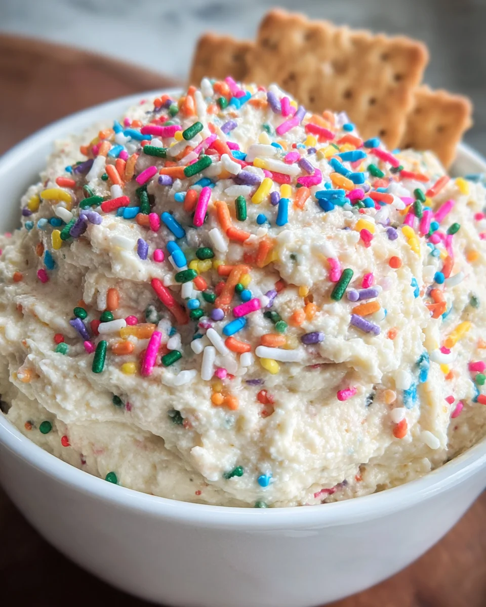 Cake Batter Dip 14 Cake