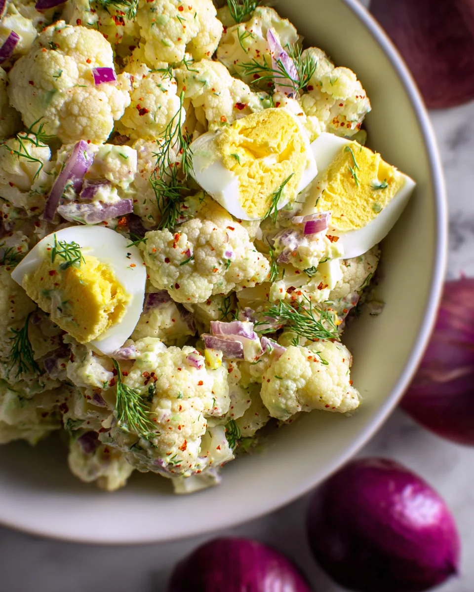 Cauliflower Potato Salad
