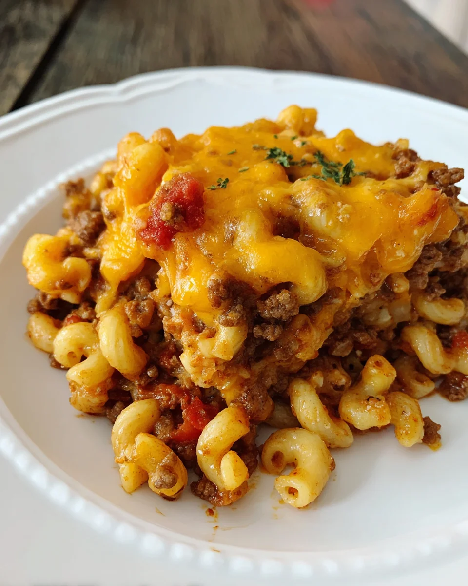 Chili Mac Casserole
