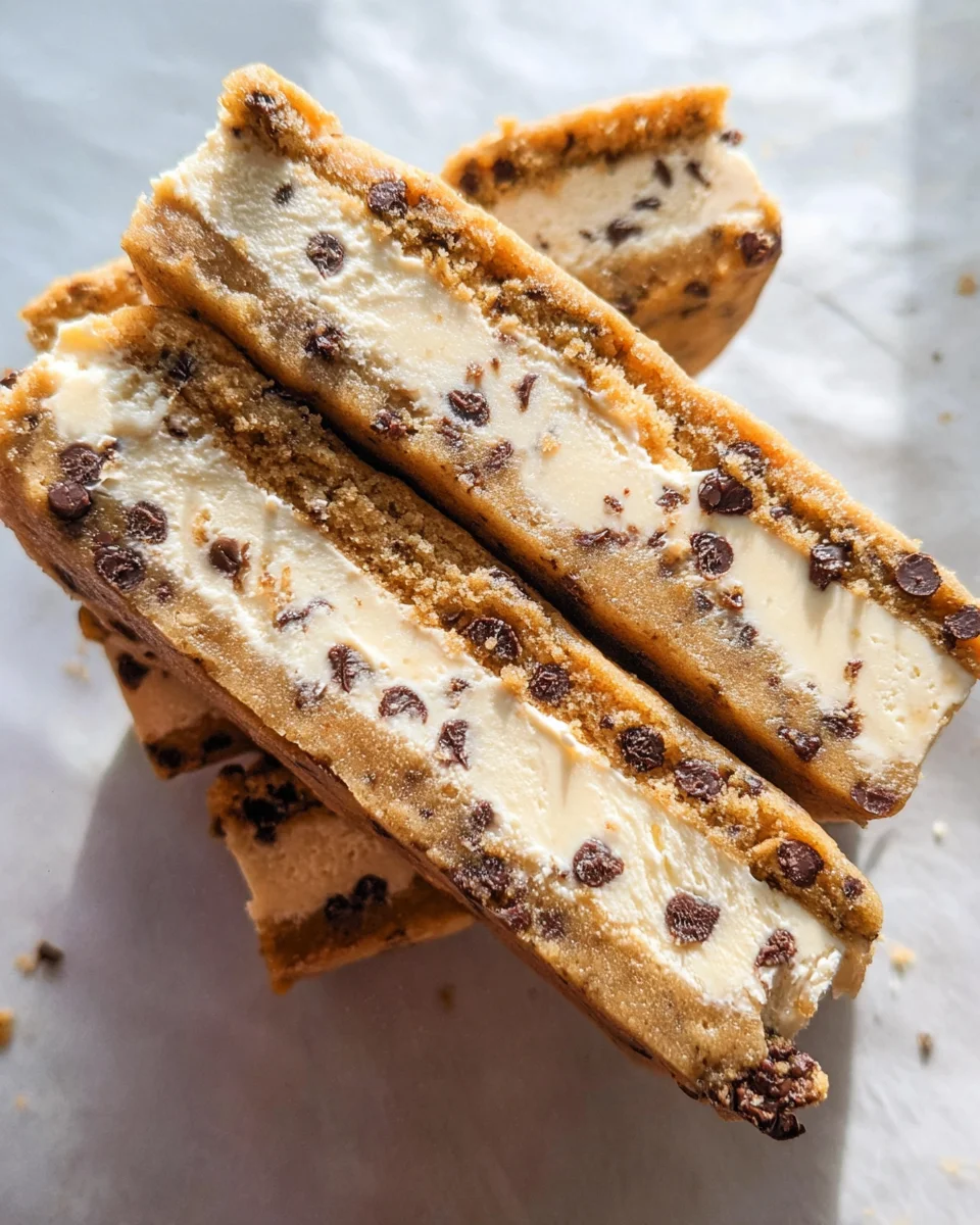 Cookie Dough Vegan Ice Cream Sandwiches (Easy + No-Bake!)