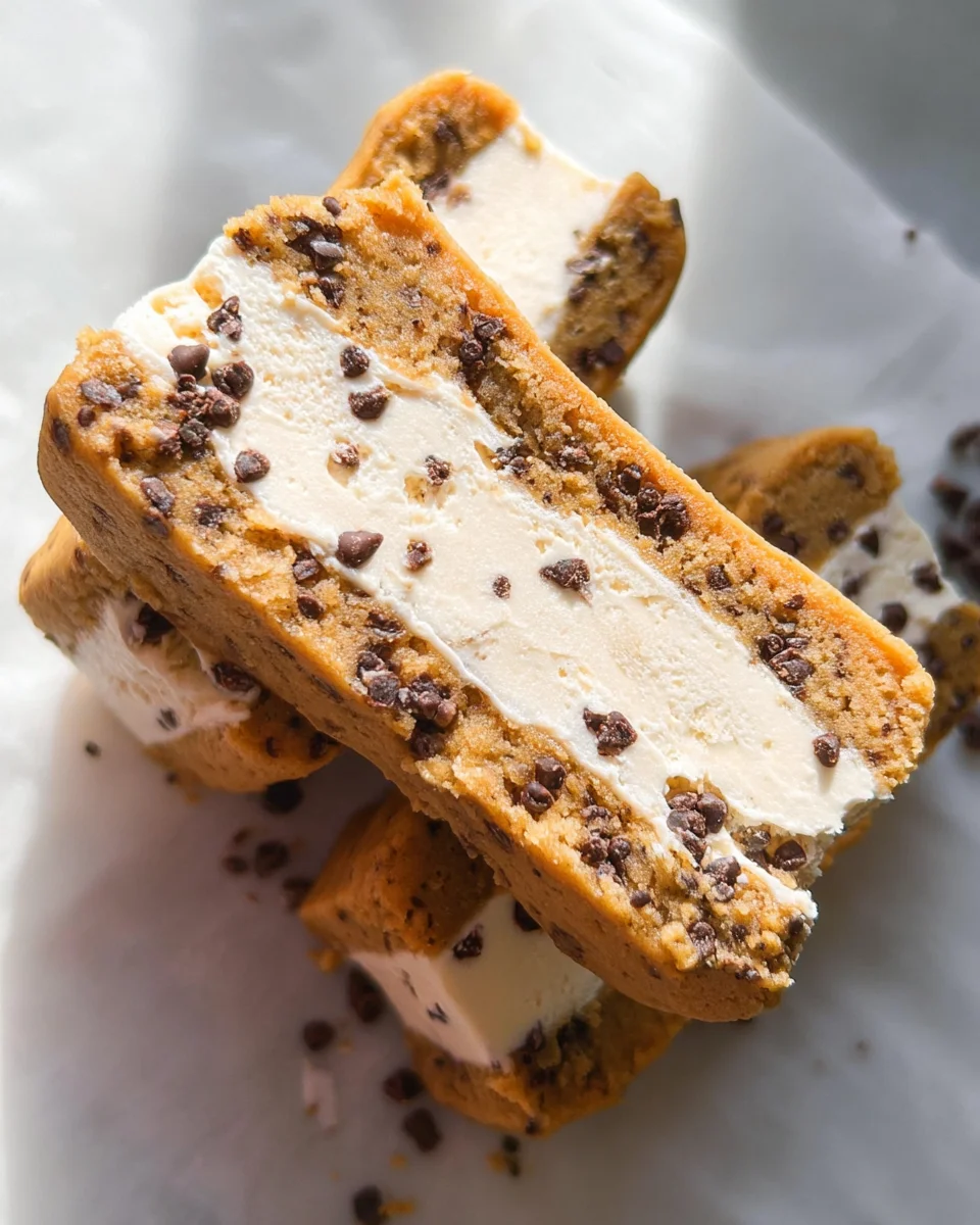 Cookie Dough Vegan Ice Cream Sandwiches (Easy + No-Bake!) 17 Cookie