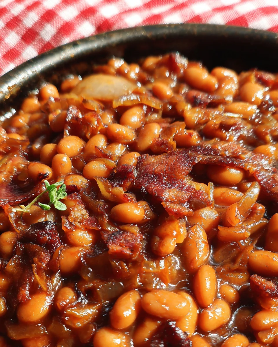 Crockpot Bacon-Bourbon Baked Beans 24 Crockpot