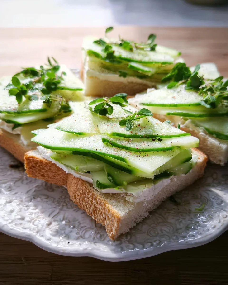Cucumber Sandwiches