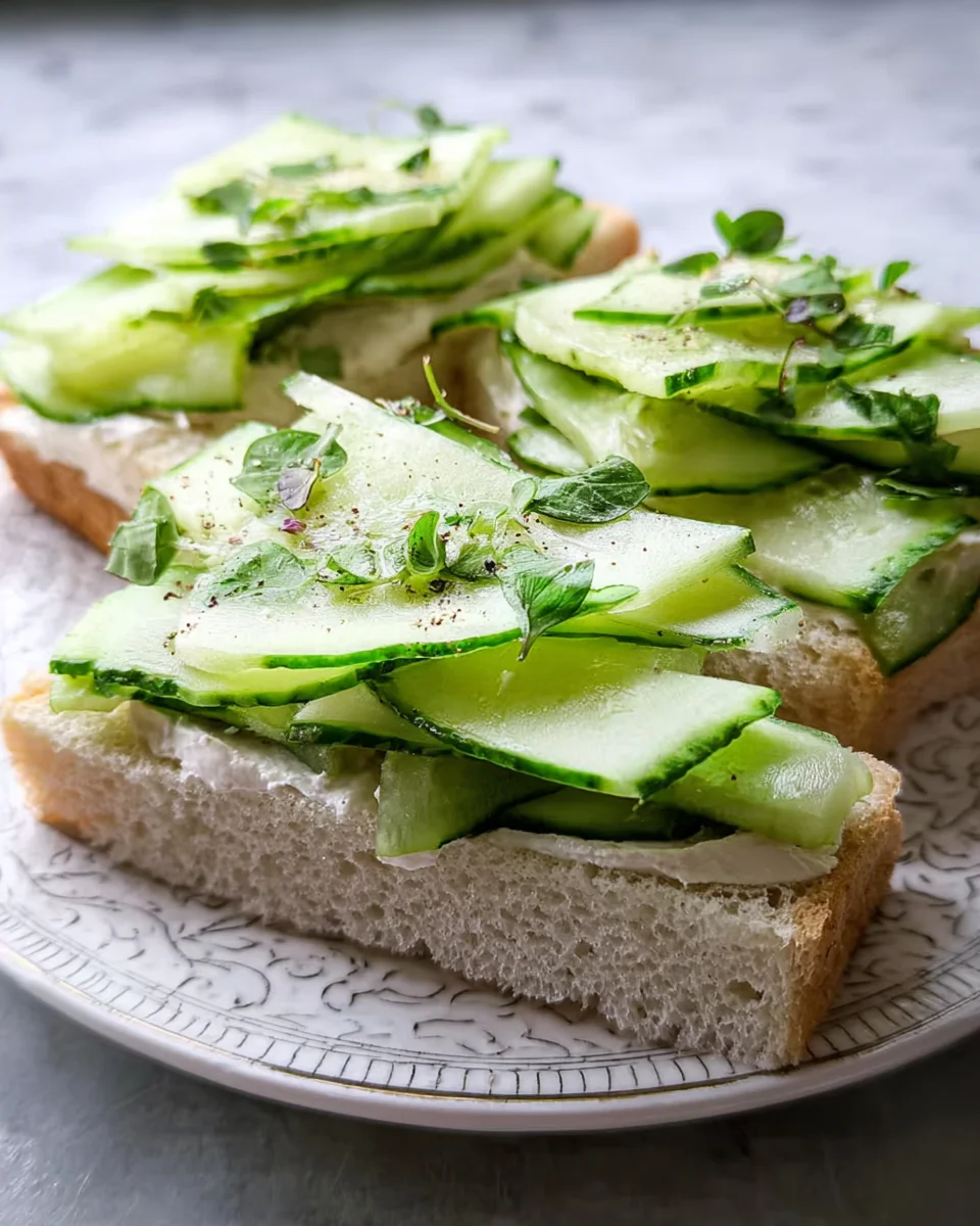 Cucumber Sandwiches 15 Cucumber