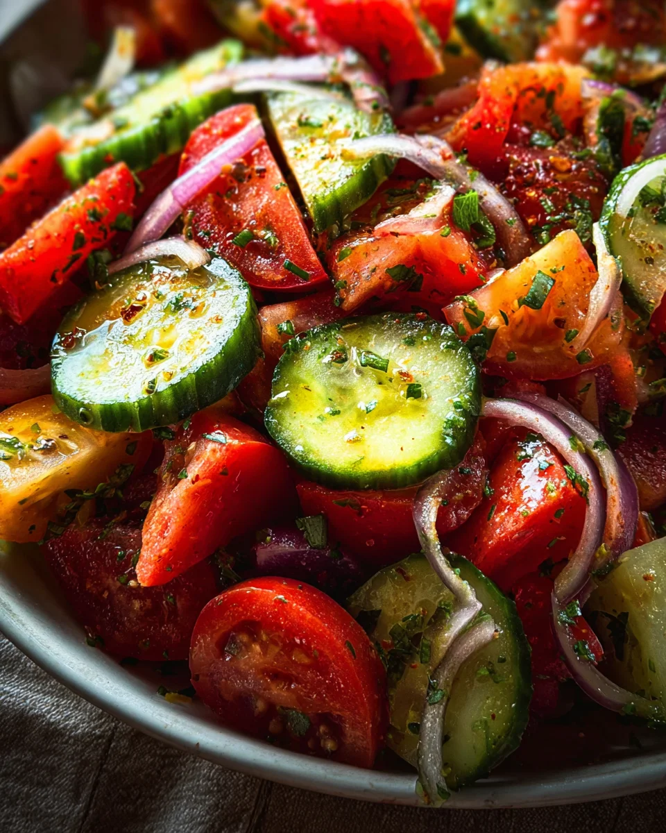 Cucumber Tomato Salad 24 Cucumber