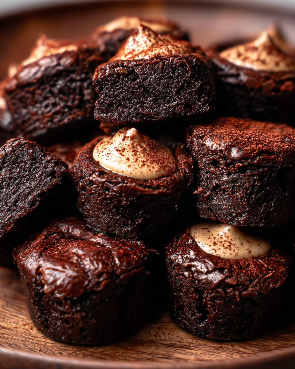 Espresso Brownie Bites