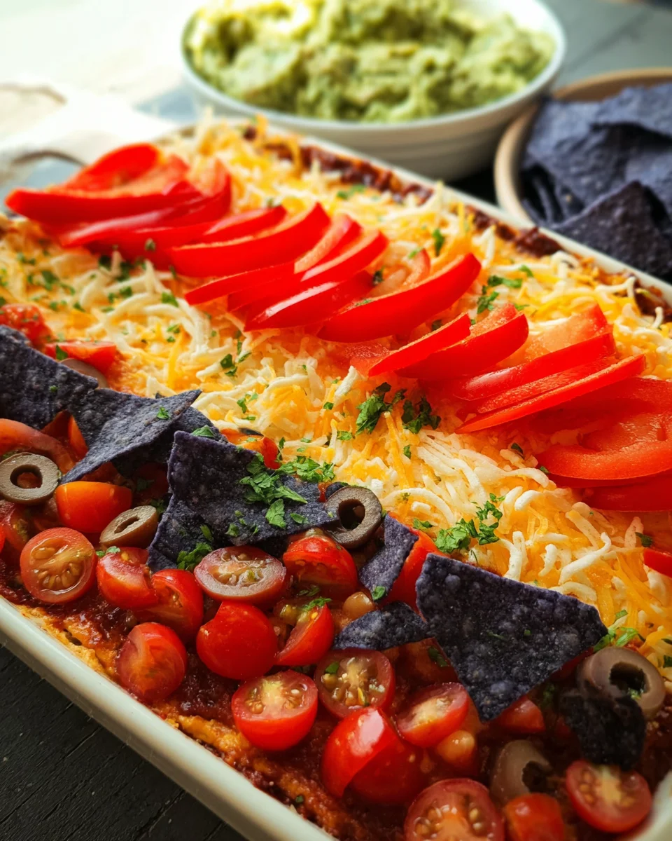 Flag Taco Dip 22 Flag