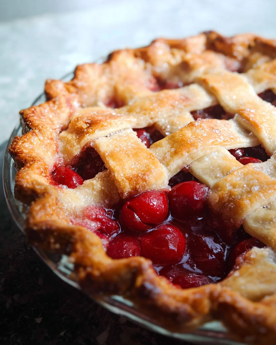 Fresh Cherry Pie