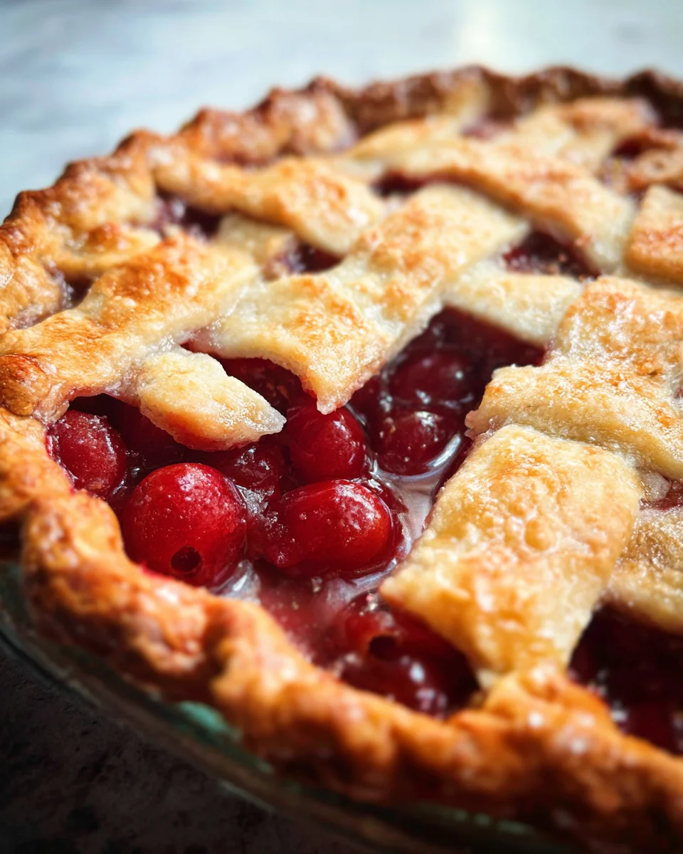 Fresh Cherry Pie 24 Fresh