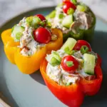 Greek Yogurt Chicken Salad Stuffed Peppers 17 Greek Yogurt Chicken Salad Stuffed Peppers